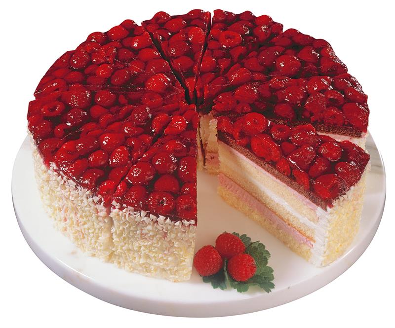 EB HIMBEER JOGHURT SAHNE TORTE 24 CM 4X12 PORT | Anna Gold Handels GmbH